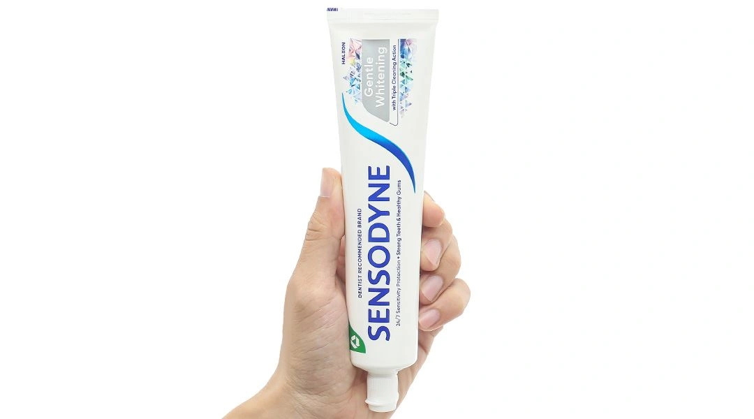 Kem đánh răng Sensodyne Gentle Whitening giúp làm trắng răng tuýp 160g - 4