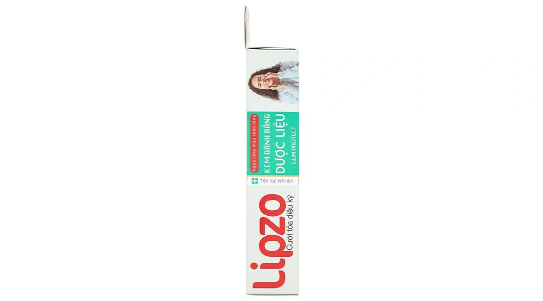Kem đánh răng Dược Liệu Lipzo sạch nướu, ngừa chảy máu chân răng tuýp 110g - 4