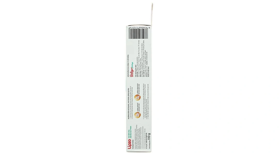 Kem đánh răng Dược Liệu Lipzo sạch nướu, ngừa chảy máu chân răng tuýp 110g - 5