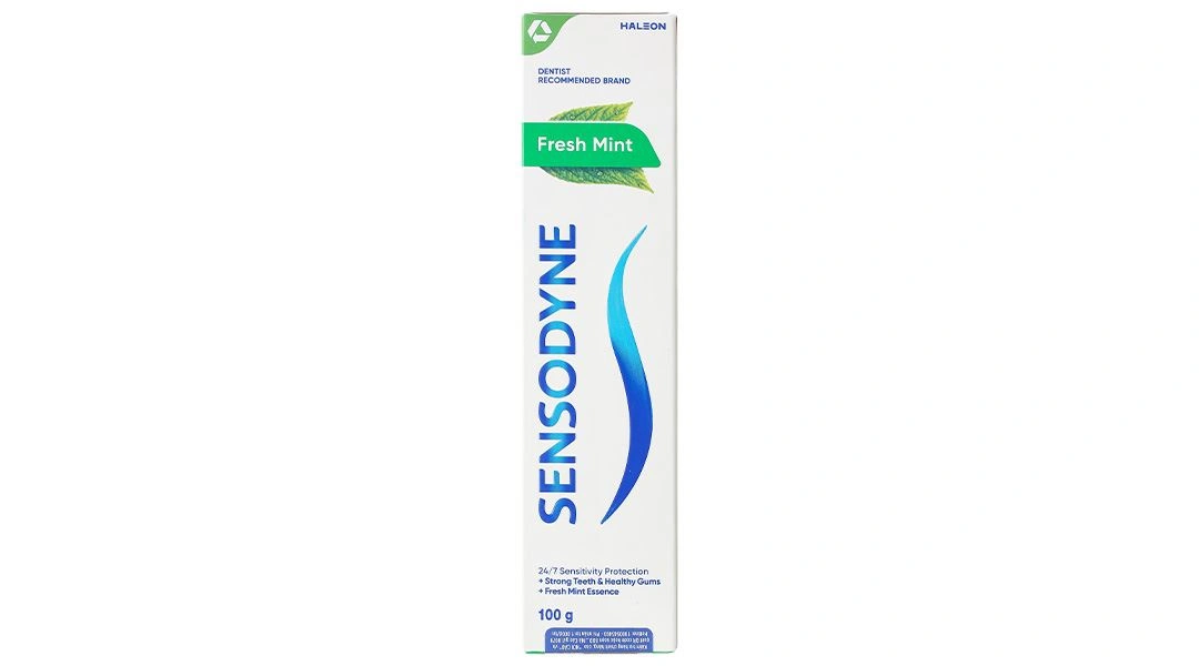 Kem đánh răng Sensodyne Fresh Mint giảm ê buốt tuýp 100g - 3
