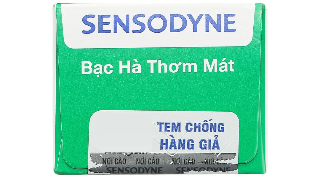 Kem đánh răng Sensodyne Fresh Mint giảm ê buốt tuýp 100g - 6