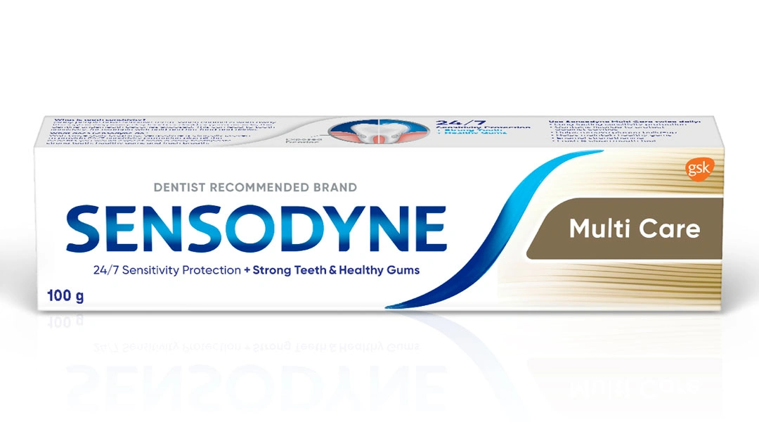 Kem đánh răng Sensodyne Multi Care bảo vệ răng, giảm ê buốt tuýp 100g - 8