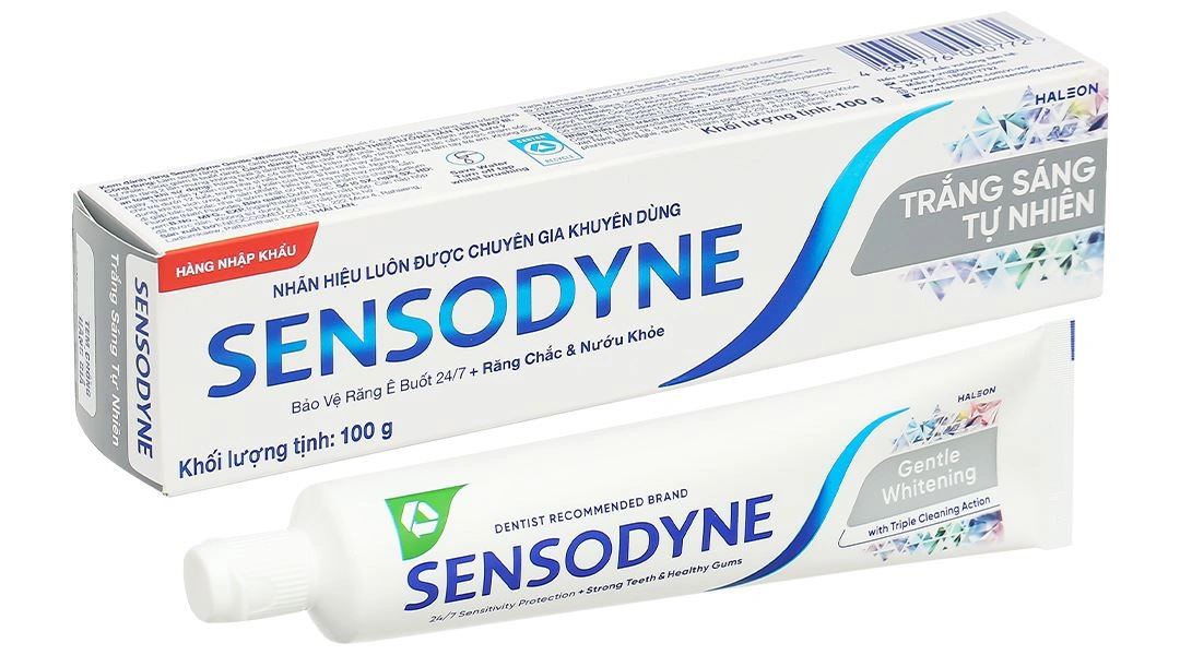 Kem đánh răng Sensodyne Gentle Whitening giúp làm trắng răng tuýp 100g - 6