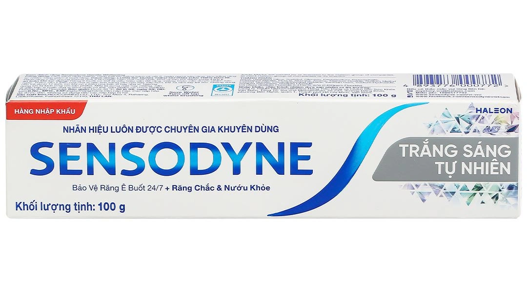 Kem đánh răng Sensodyne Gentle Whitening giúp làm trắng răng tuýp 100g - 15