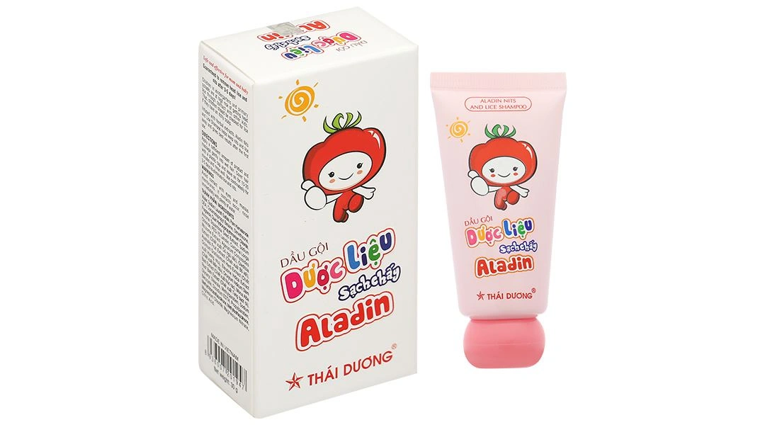 Dầu gội dược liệu Aladin điều trị chấy, loại bỏ trứng chấy - 1