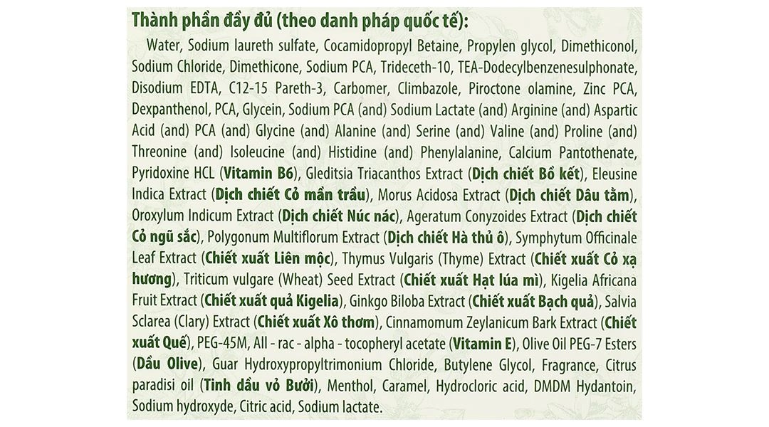 Dầu gội dược liệu Nguyên Xuân hương bưởi giúp dưỡng tóc hương bưởi chai 275ml - 7