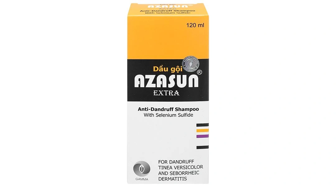 Dầu gội Azasun Extra giảm ngứa da đầu, sạch gàu chai 120ml - 3