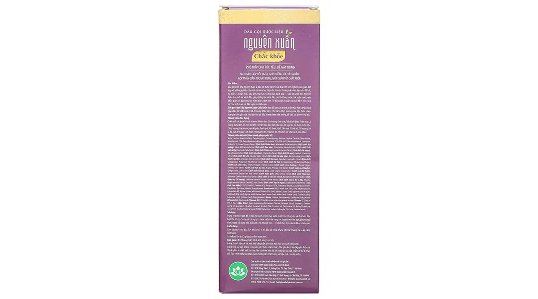 Dầu gội dược liệu Nguyên Xuân chắc khỏe, bồng bềnh chai 250ml - 2