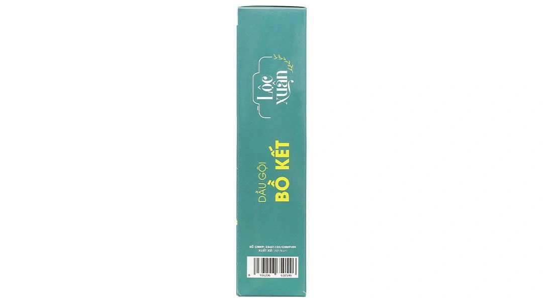 Dầu gội bồ kết Lộc Xuân làm sạch gàu, phục hồi hư tổn chai 300ml - 2