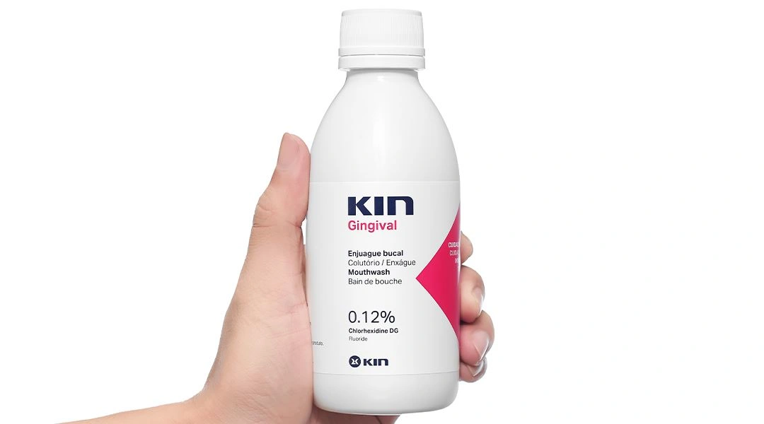 Nước súc miệng Kin Gingival ngừa viêm nướu, sâu răng chai 250ml - 2