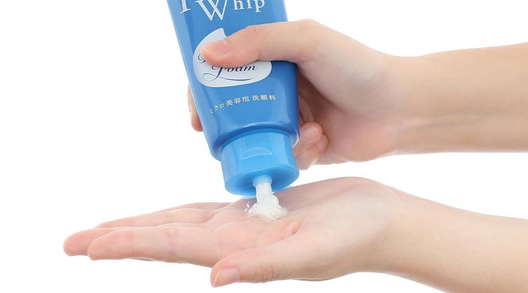 Sữa rửa mặt Senka Perfect Whip tạo bọt sạch thoáng, sáng rạng rỡ tuýp 120g - 5