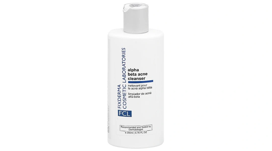 Sữa rửa mặt Fixderma FCL Alpha Beta Acne giúp ngăn ngừa và làm giảm mụn chai 200ml - 