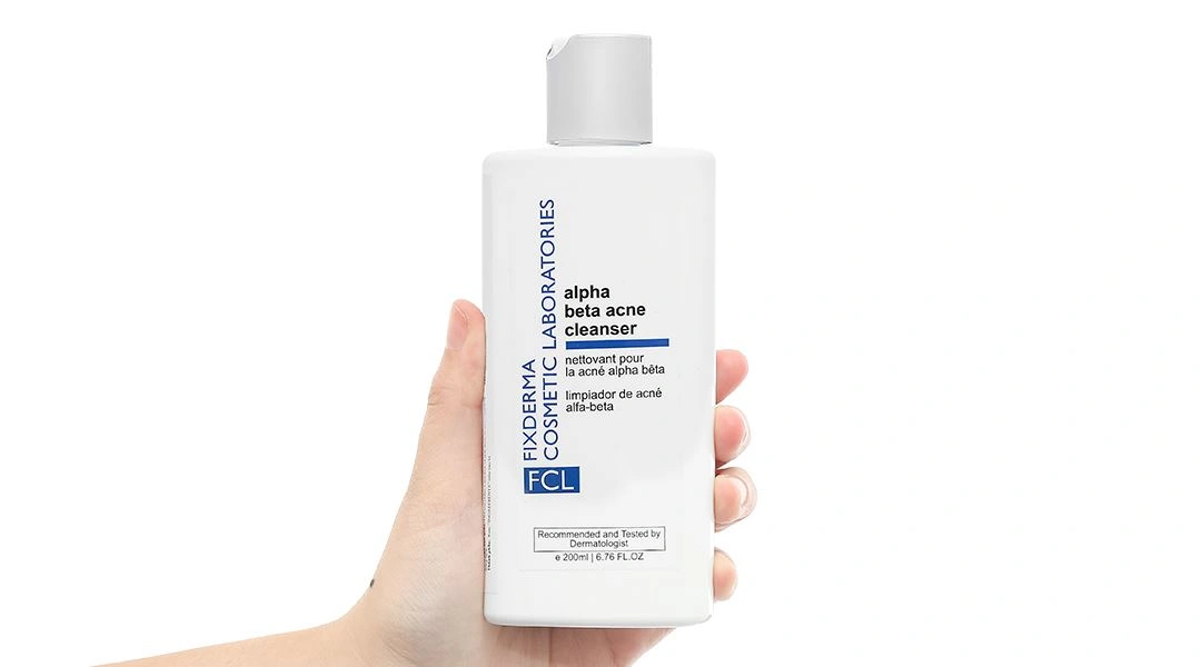 Sữa rửa mặt Fixderma FCL Alpha Beta Acne giúp ngăn ngừa và làm giảm mụn chai 200ml - 5
