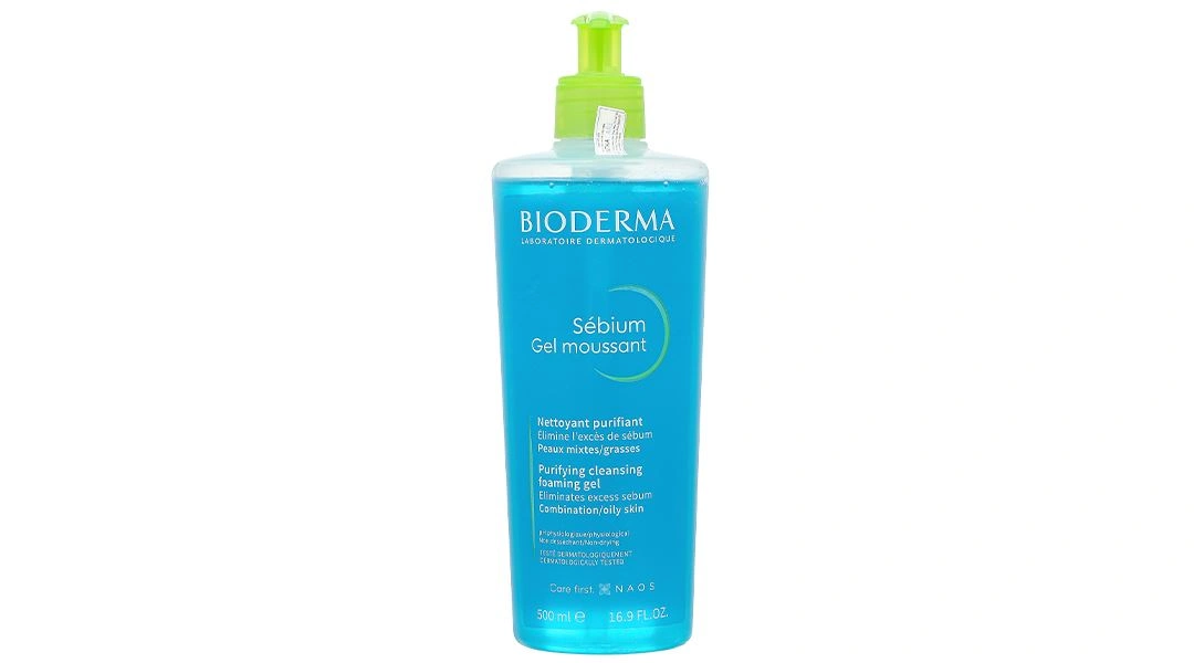 Gel rửa mặt Bioderma Sébium Gel Moussant dành cho da dầu và hỗn hợp chai 500ml - 1
