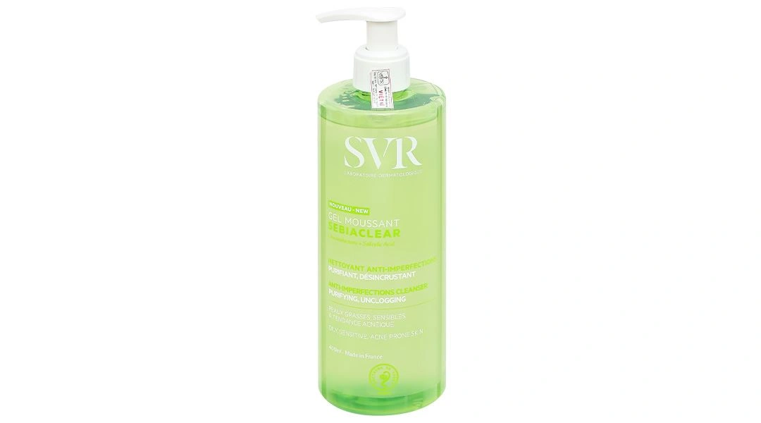 Gel rửa mặt SVR Sebiaclear Gel Moussant làm sạch da, giảm dầu nhờn tuýp 55ml - 15