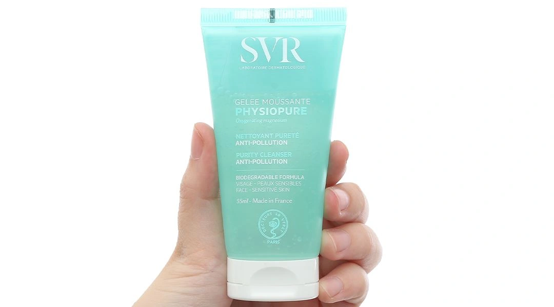 Gel rửa mặt SVR Physiopure Gelee Moussante làm sạch da cho da nhạy cảm tuýp 200ml - 11
