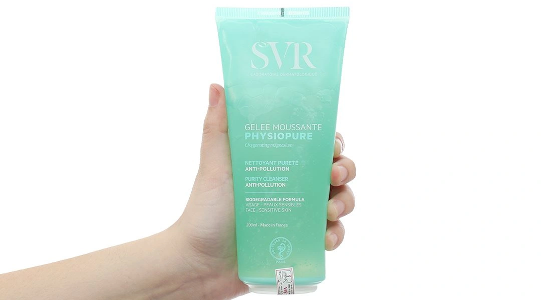 Gel rửa mặt SVR Physiopure Gelee Moussante làm sạch da cho da nhạy cảm tuýp 200ml - 4