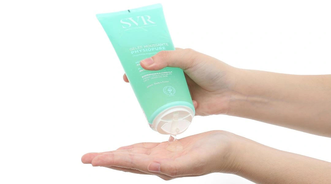 Gel rửa mặt SVR Physiopure Gelee Moussante làm sạch da cho da nhạy cảm tuýp 200ml - 5