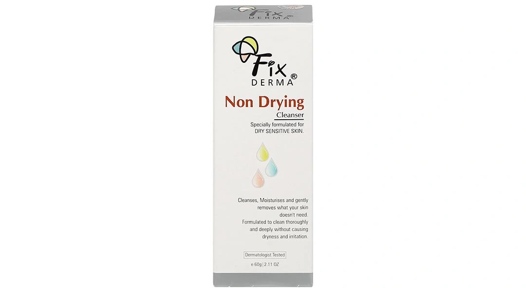 Sữa rửa mặt Fixderma Non Drying giúp làm sạch bã nhờn cho da khô, da nhạy cảm tuýp 60g - 1