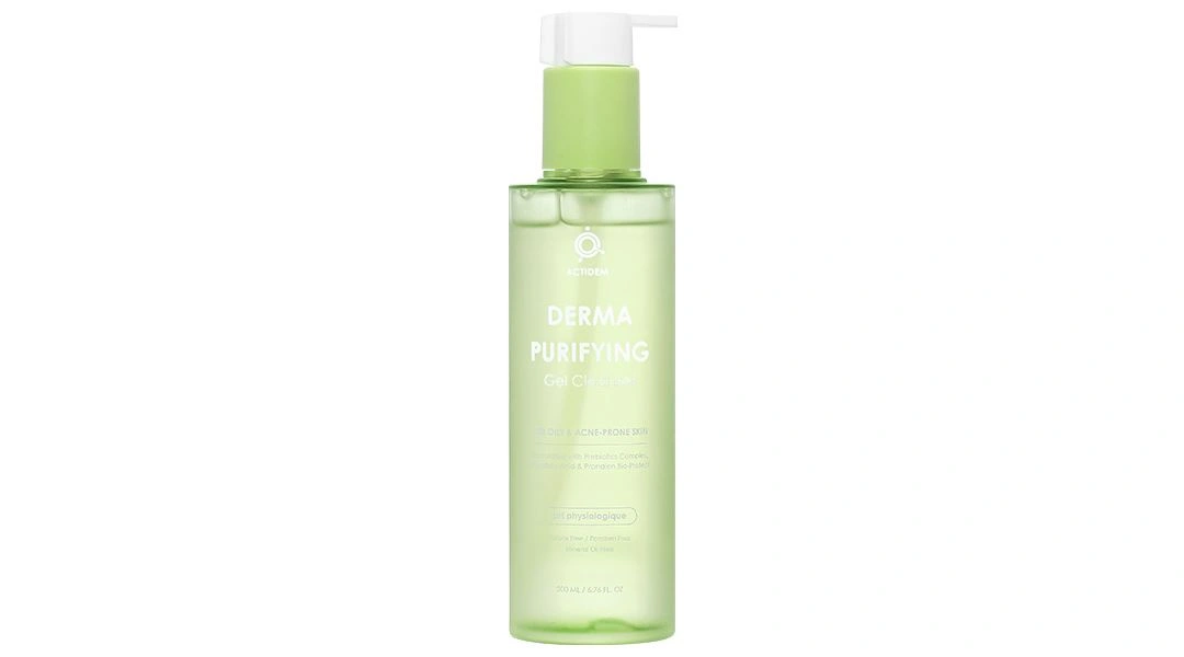 Gel rửa mặt Actidem Derma Purifying làm sạch bụi bẩn, dầu thừa cho da dầu mụn chai 200ml - 10