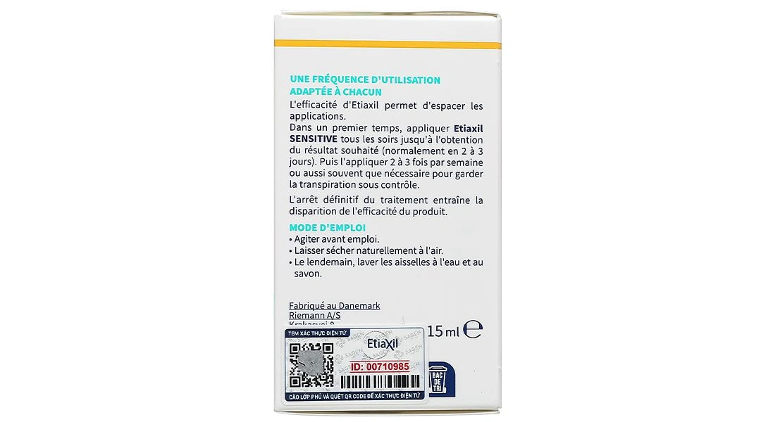 Lăn khử mùi Etiaxil giúp khử mùi hôi dưới cánh tay cho da nhạy cảm chai 15ml - 4