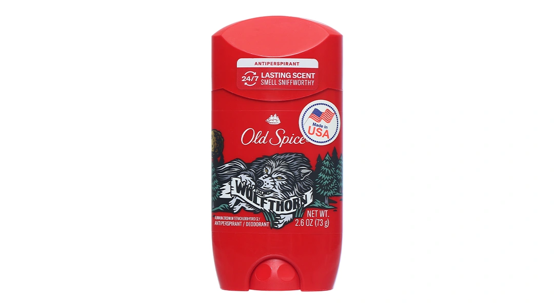 Sáp khử mùi Old Spice Wolfthorn ngăn mùi cơ thể, giảm tiết mồ hôi chai 73g - 