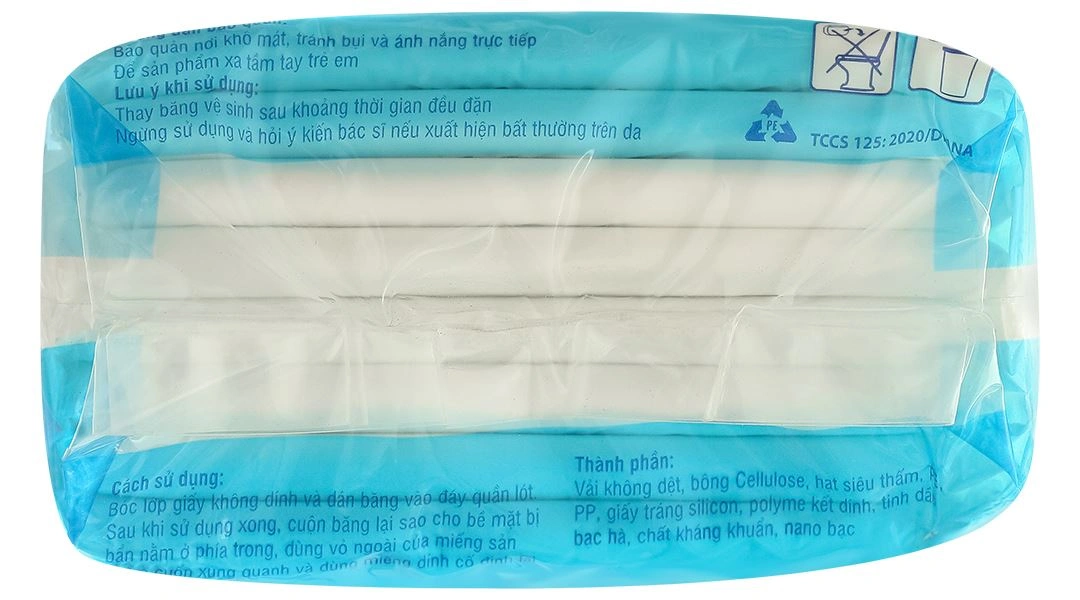 Băng vệ sinh Diana Cool Fresh viền êm chống tràn, có cánh gói 8 miếng - 7