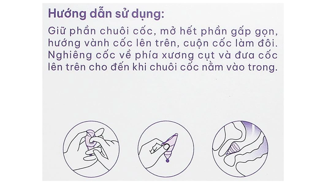 Cốc nguyệt san Cup Yess Gấp Gọn Z Cup Size S hộp 1 cái - 9