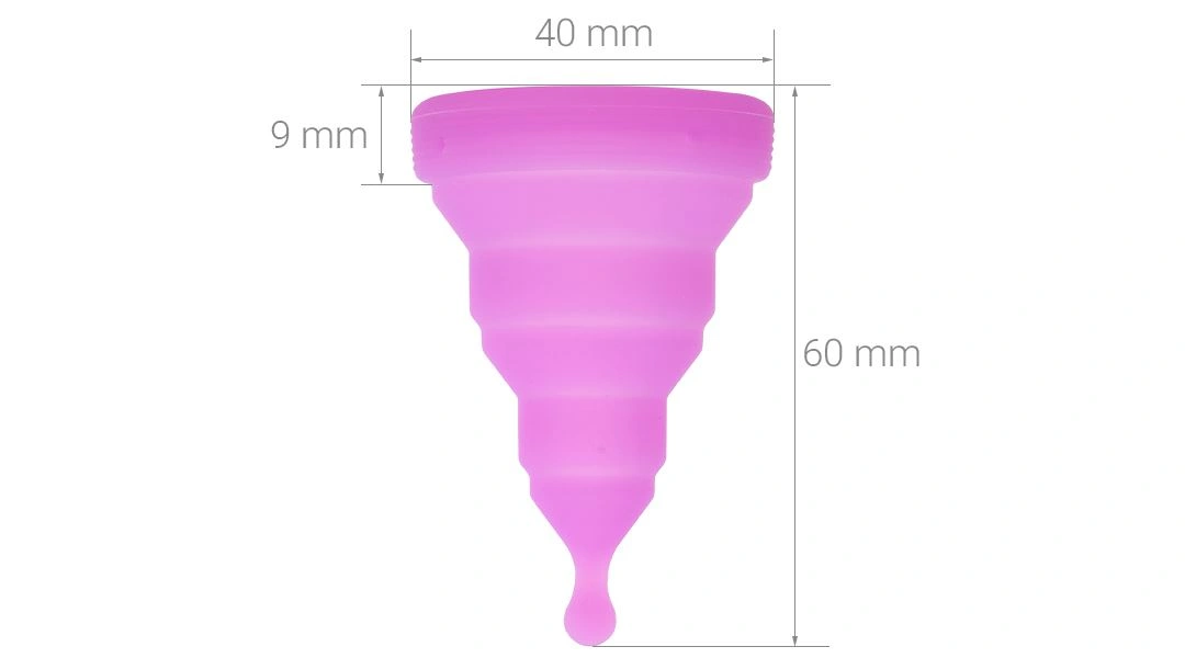 Cốc nguyệt san Cup Yess Gấp Gọn Z Cup Size S hộp 1 cái - 14