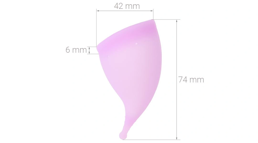 Cốc nguyệt san Cup Yess tiêu chuẩn S Cup hộp 1 cái - 11
