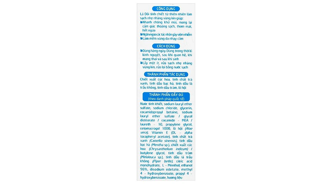 Dung dịch vệ sinh phụ nữ Shema Lá đôi hương dịu mát chai 200ml - 2