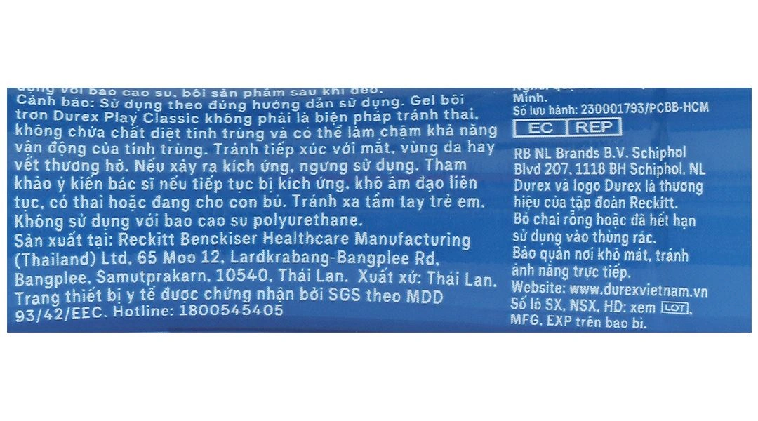 Gel bôi trơn Durex Play Classic dịu nhẹ chai 50ml - 7