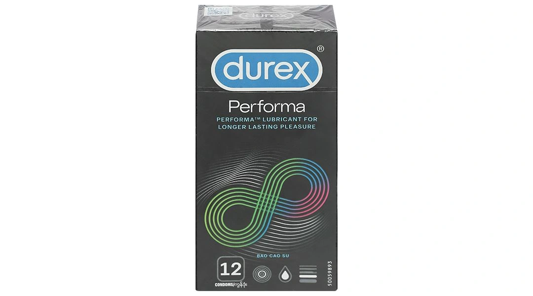 Bao cao su Durex Performa kéo dài thời gian hưng phấn 52mm hộp 3 cái - 10