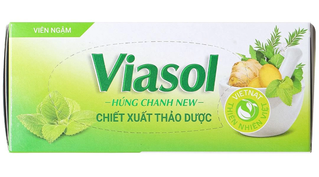 Viasol Húng Chanh New hộp 100 viên - 3
