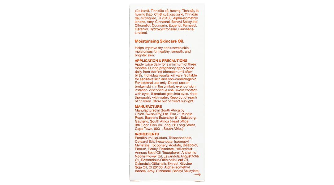 Dầu chăm sóc da Bio-Oil dưỡng ẩm, cải thiện tình trạng da khô chai 125ml - 28
