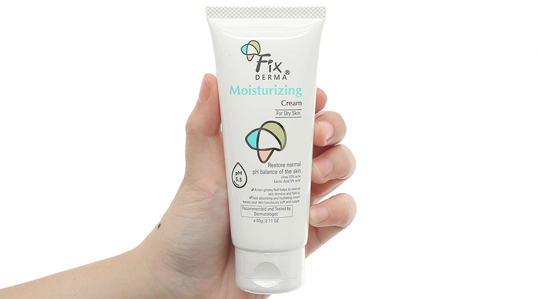 Kem Fixderma Moisturizing giúp giữ ẩm, giảm tình trạng khô và bong tróc da tuýp 60g - 8