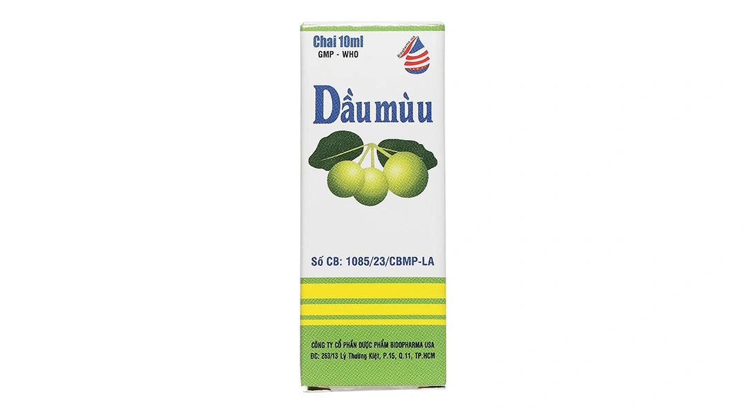 Dầu mù u Bidopharma dưỡng da, làm dịu da, làm mát vết bỏng chai 10ml - 1