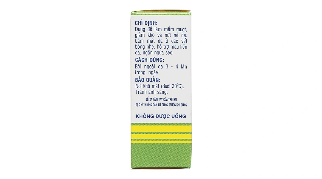 Dầu mù u Bidopharma dưỡng da, làm dịu da, làm mát vết bỏng chai 10ml - 2
