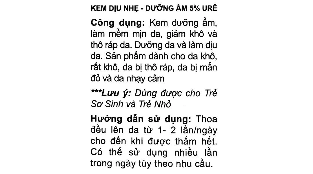 Kem Ziaja 5% Urê dưỡng ẩm, làm dịu da nhạy cảm tuýp 50ml - 1