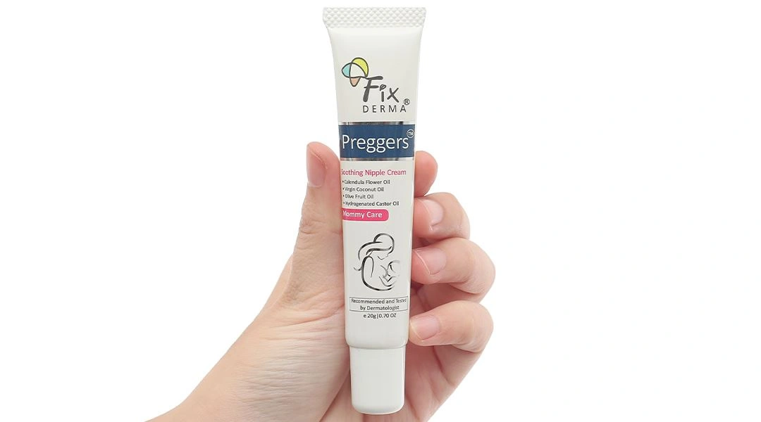 Kem Fixderma Preggers Soothing Nipple giúp dưỡng ẩm, làm mềm vùng núm vú tuýp 20g - 9