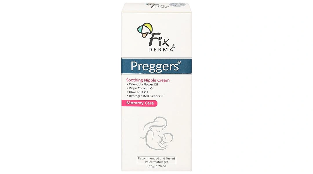 Kem Fixderma Preggers Soothing Nipple giúp dưỡng ẩm, làm mềm vùng núm vú tuýp 20g - 1