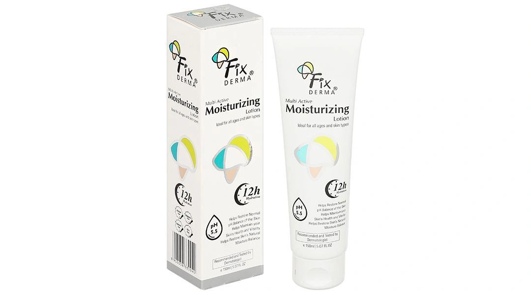 Lotion Fixderma Multi Active Moisturizing giúp dưỡng ẩm, cân bằng độ ẩm cho da tuýp 150ml - 