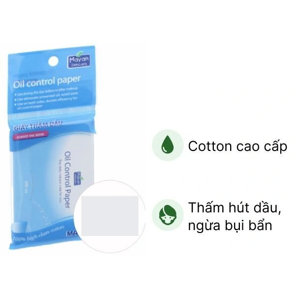 Giấy thấm dầu Mayan hút nhờn, cặn bã nhờn