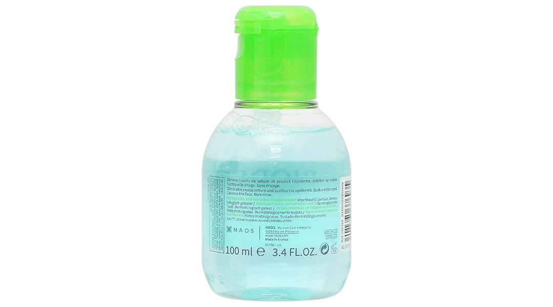 Nước tẩy trang Bioderma Sébium H2O cho da hỗn hợp và da dầu chai 100ml - 1