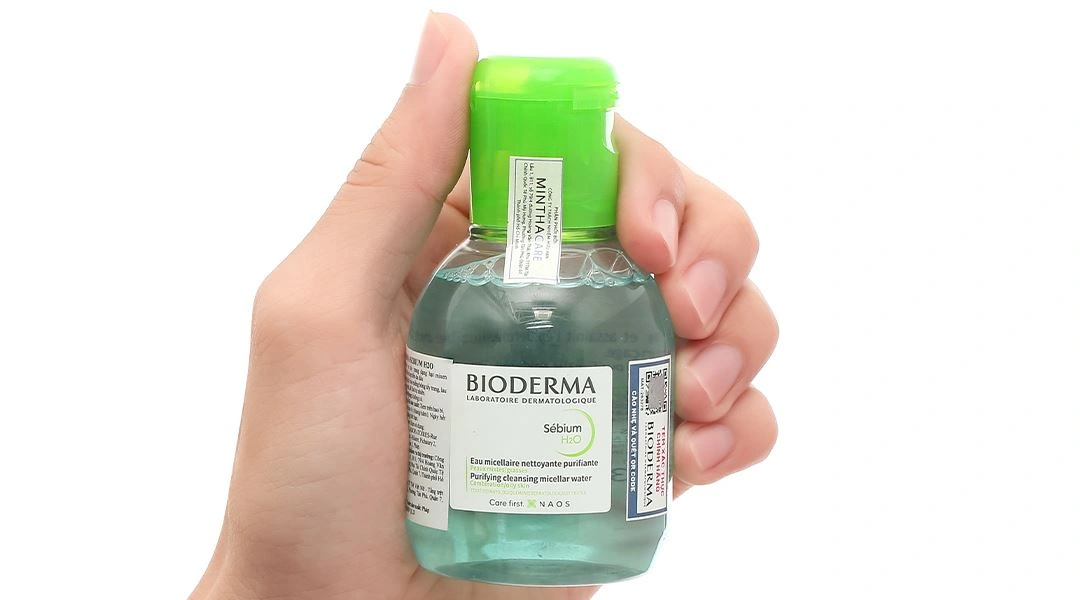 Nước tẩy trang Bioderma Sébium H2O cho da hỗn hợp và da dầu chai 100ml - 4