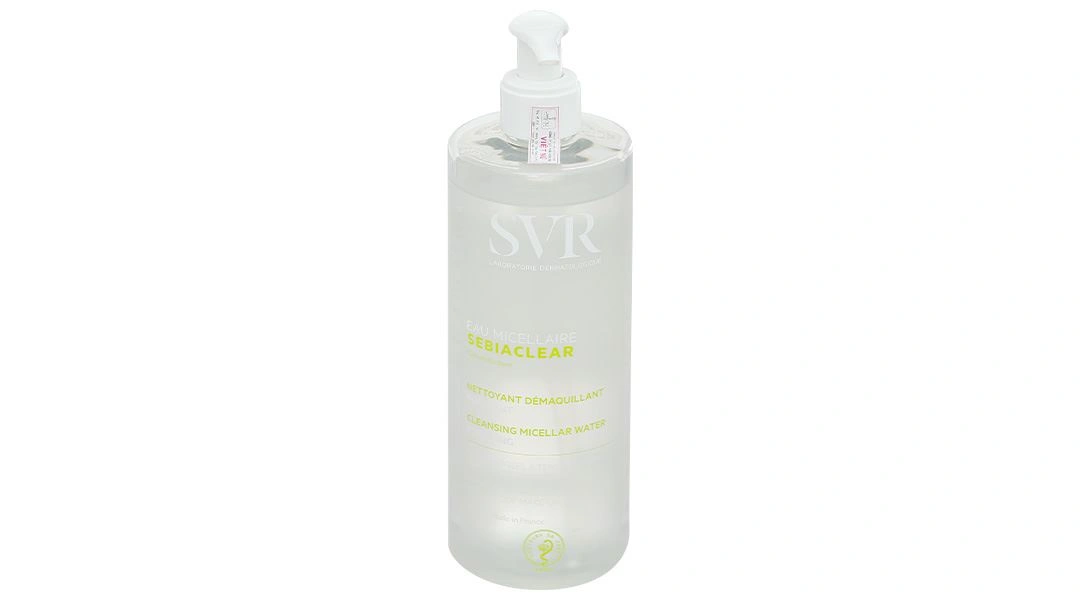 Nước tẩy trang SVR Sebiaclear Eau Micellaire làm sạch da, tẩy trang lớp trang điểm chai 400ml - 