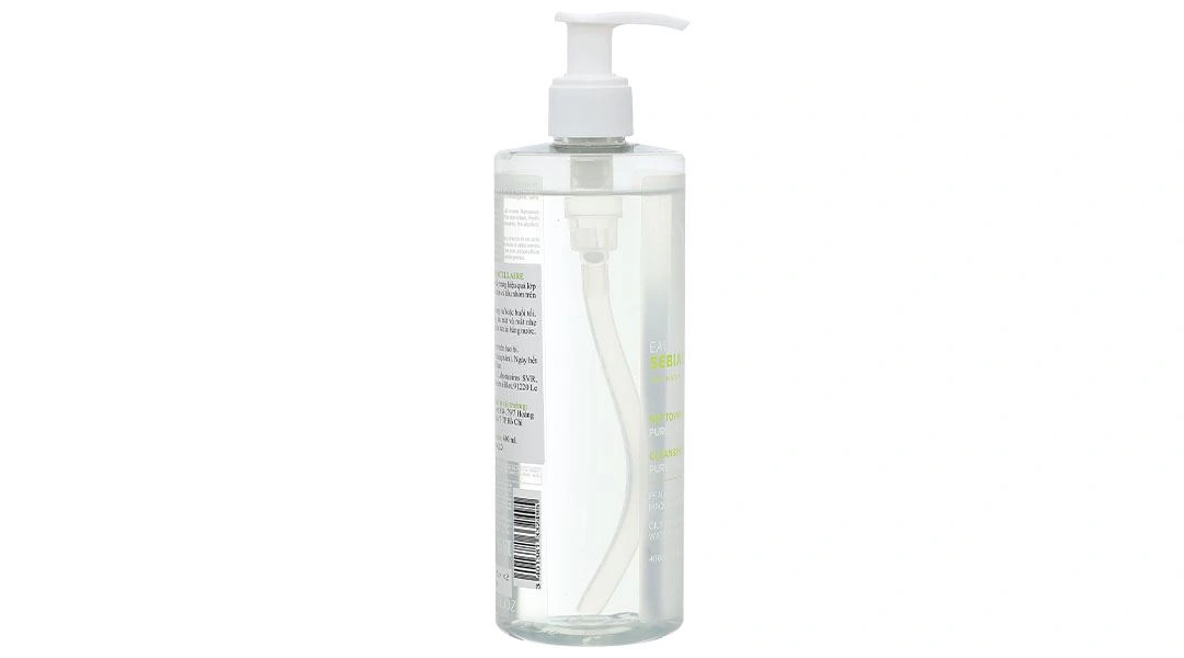 Nước tẩy trang SVR Sebiaclear Eau Micellaire làm sạch da, tẩy trang lớp trang điểm chai 400ml - 3