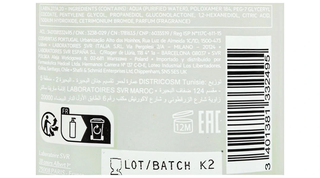 Nước tẩy trang SVR Sebiaclear Eau Micellaire làm sạch da, tẩy trang lớp trang điểm chai 400ml - 6