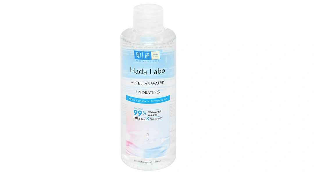 Nước tẩy trang Hada Labo Micellar Water Hydrating làm sạch sâu, dưỡng ẩm chai 240ml - 