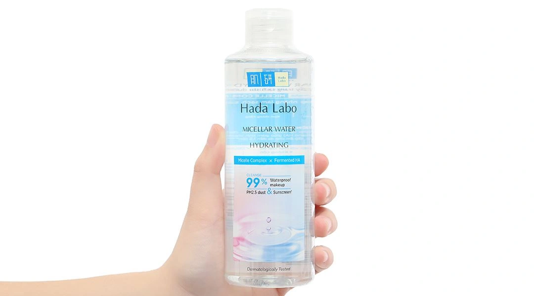 Nước tẩy trang Hada Labo Micellar Water Hydrating làm sạch sâu, dưỡng ẩm chai 240ml - 5